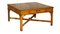 Burr Yew Wood Two Drawer Coffee Table in the style of Thomas Chippendale 1