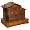 Hand Carved Black Forest Wood Cigar Box, 1880s, Image 1