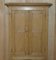 Victorian Lightly Burred Pine Housekeepers Linen Cupboard, 1880s 3