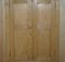 Victorian Lightly Burred Pine Housekeepers Linen Cupboard, 1880s 7