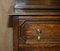 Vintage Jacobean Revival English Carved Oak Bookcase, 1900s, Image 8