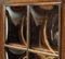 Vintage Jacobean Revival English Carved Oak Bookcase, 1900s, Image 4
