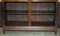 Vintage Jacobean Revival English Carved Oak Bookcase, 1900s, Image 20