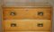Light Oak Military Campaign Chest of Drawers with Drop Front, 1920s, Image 3