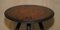 Tavolino antico decorato con pavone fatto a mano, inizio XX secolo, Immagine 4