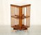 Burr Walnut & Satinwood Revolving Bookcases with Sheraton Revival Inlaid, 1920s 2