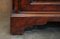 Brown Leather Chesterfield Flamed Hardwood Hall Bench Ottoman, 1860s, Image 7