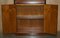 Vintage Burr & Burl Walnut Open Bookcases, Set of 2, Image 17