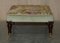 Victorian Hardwood Embroidered Footstool in the style of William & Mary, Image 16