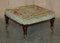 Victorian Hardwood Embroidered Footstool in the style of William & Mary, Image 2