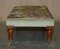 Victorian Hardwood Embroidered Ottoman in the style of William & Mary, Image 18