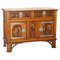 Gothic Revival Hand Carved Sideboard, 1860s 1