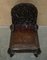 Antique Chinese Qing Dynasty Carved Dragon Throne Armchair, 1920s 18