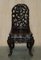 Antique Chinese Qing Dynasty Carved Dragon Throne Armchair, 1920s 2