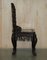 Antiker chinesischer Sessel mit geschnitztem Drachenthron aus der Qing-Dynastie, 1920er 20