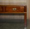 Military Campaign Burr & Burl Yew Brass 3 Drawer Coffee Table 7