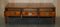 Military Campaign Burr & Burl Yew Brass 3 Drawer Coffee Table 14