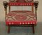 Victorian Military Campaign Kilim Upholstered Folding Armchair, 1880s, Image 10