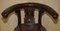 Antique William IV Brown Leather Chair, 1830s 3