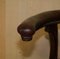 Antique William IV Brown Leather Chair, 1830s 5