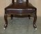 Antique William IV Brown Leather Chair, 1830s 4