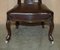 Antique William IV Brown Leather Chair, 1830s, Image 4