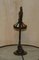 Lámpara de mesa europea de bronce, años 40, Imagen 13