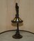 European Bronzed Table Lamp, 1940s, Image 8