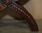 Vintage English Jacobean Hand Carved Stools in Oak, Set of 4, Image 10