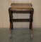 Vintage English Jacobean Hand Carved Stools in Oak, Set of 4 19