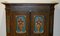 Antique German Hand Painted Marriage Wardrobe, 19th Century 3