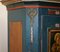 Antique German Hand Painted Wardrobe, 1850 12