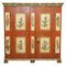 Austrian Faux Marble Hand Painted Housekeepers Cupboard, 1812, Image 1