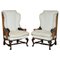 Georgian Deconstructed Wingback Armchairs from William Morris Arms, 1820s, Set of 2 1