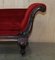 Antike William IV Chesterfield Chaiselongue aus Hartholz, 1830 8