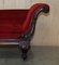 Antique William IV Hardwood Chesterfield Chaise Lounge, 1830 8