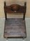 Antique Victorian Metamorphic Library Steps Chair, 1850s 9