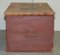 Large Hungarian Original Paint Blanket Chest Coffer Trunk, 1875, Image 9