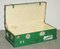 European Green Painted Metal Zinc Military Army Campaign Chest Trunk, 1900s, Image 12