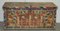 Romanian Blanket Chest with Church Painting, 1880s, Image 2