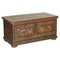 Large Paint German Blanket Chest Coffer Trunk, 1800s, Image 1