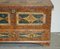 1875 Large Antique Original Paint Romanian Blanket Chest Coffer Trunk + Drawer 5