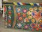 Romanian Original Paint Dated Love Heart Blanket Chest Coffer Trunk, 1901, Image 4