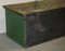 Romanian Original Paint Dated Love Heart Blanket Chest Coffer Trunk, 1901, Image 11