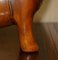 Omersa Brown Leather Dachshund Sausage Dog Footstool 10