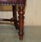 William IV Leather & Hardwood Chesterfield Captains Armchair, 1830s, Image 10