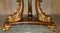 Regency Gold Giltwood Dolphin Dining Table in Flamed Hardwood Top 6