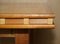 Long Large Refectory Dining Table with Top in Satinwood & Birch 11