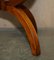 Burr Yew Wood Bevan Funnell Side Tables with Hidden Drawers Gallery Rail, Set of 2 10
