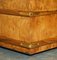 Large Burr Walnut Chest Trunk with Hidden Bottom Storage, Image 8